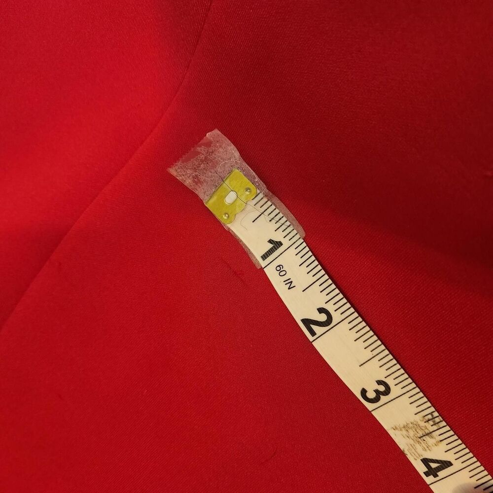 Morgan & Co Women's Red Maxi Formal Trumpet Dress Size 1 - Picture 8 of 8